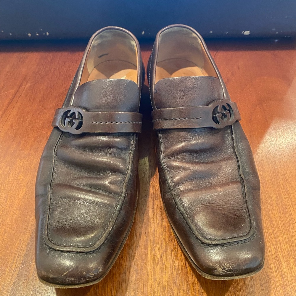 MEN’S Gucci Dress Shoes (Brown)